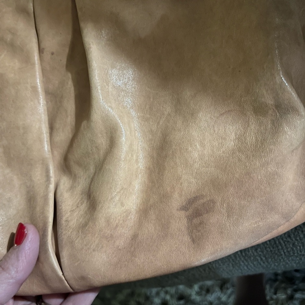 Miu Miu Large Leather Hobo Bag - image 7